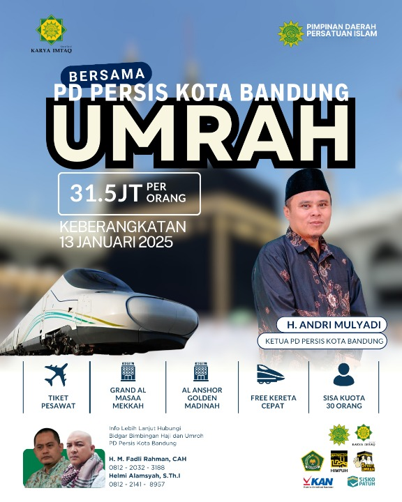 Umroh Bersama PD PERSIS Kabupaten Tapanuli Utara